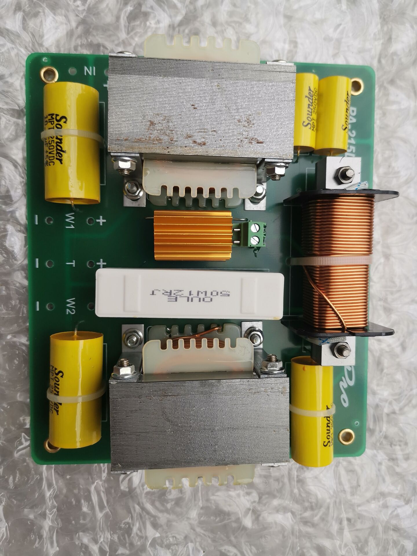 pa-215分频器专业音箱pa舞台三分频一高二低音 15寸音响分音器