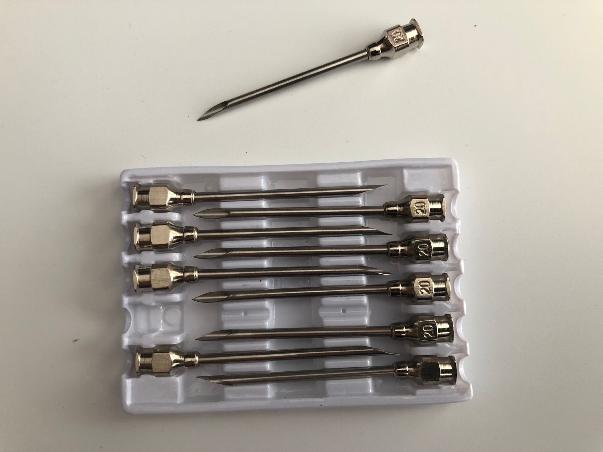 兽用针头 猪牛羊动物 疫苗注射 兽医 金属注射器不锈钢针头4-20号