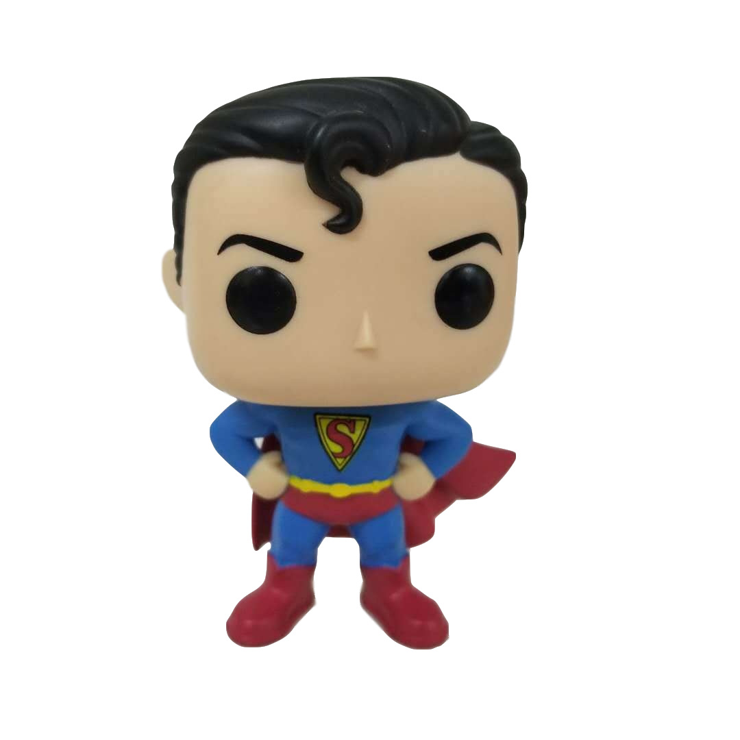 超人公仔 pvc公仔摆件 卡通q版人物手办 公仔定制 来图来样定制