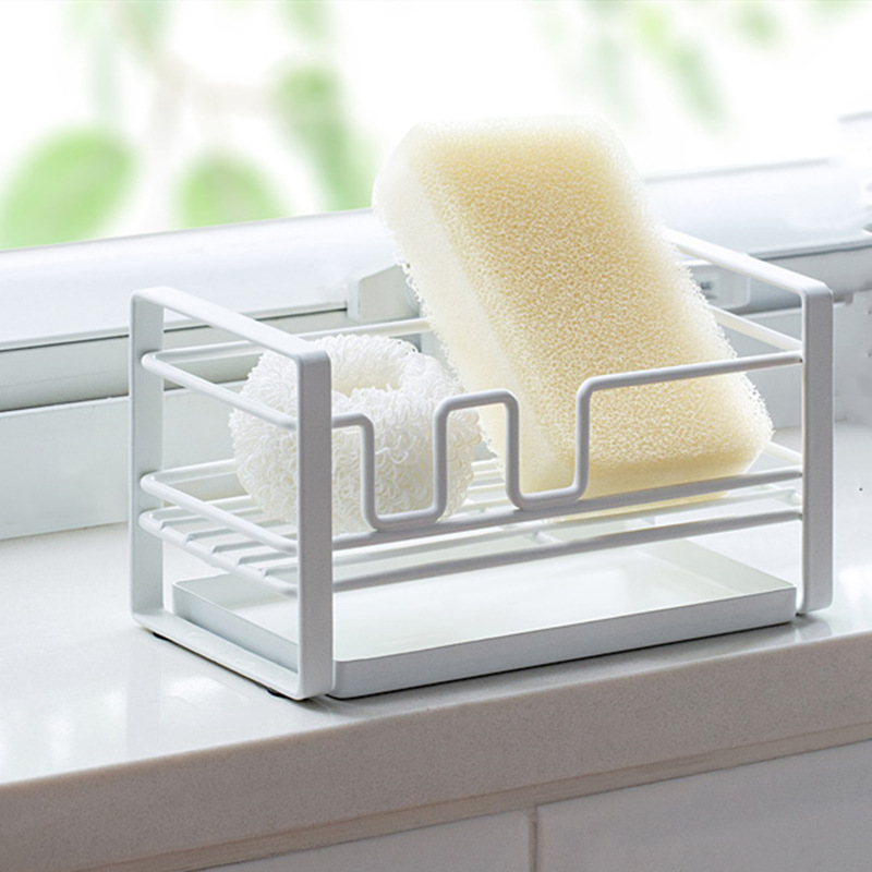 定制抹布放置架海绵沥水收纳架洗手台抹布沥水架水槽清洁布放置架