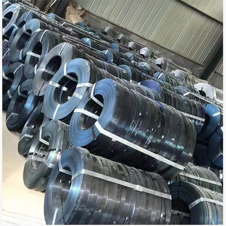 厂家供应镀锌钢带铁皮打包带 冷镀锌包装钢带 打包带 镀锌捆扎带