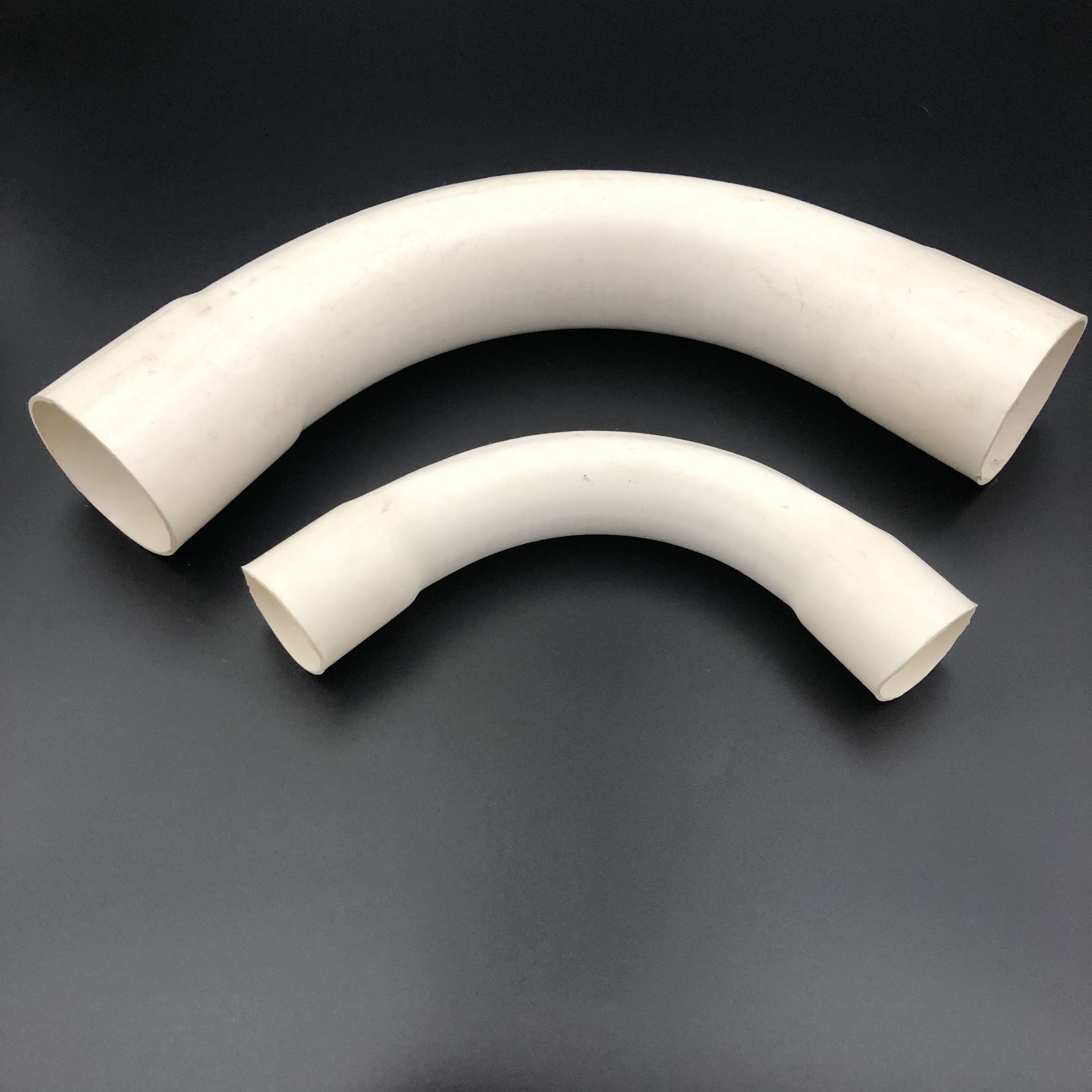 pvc电工套管月亮弯20 25 32 40 50 75 110大弧度弯头线管月弯