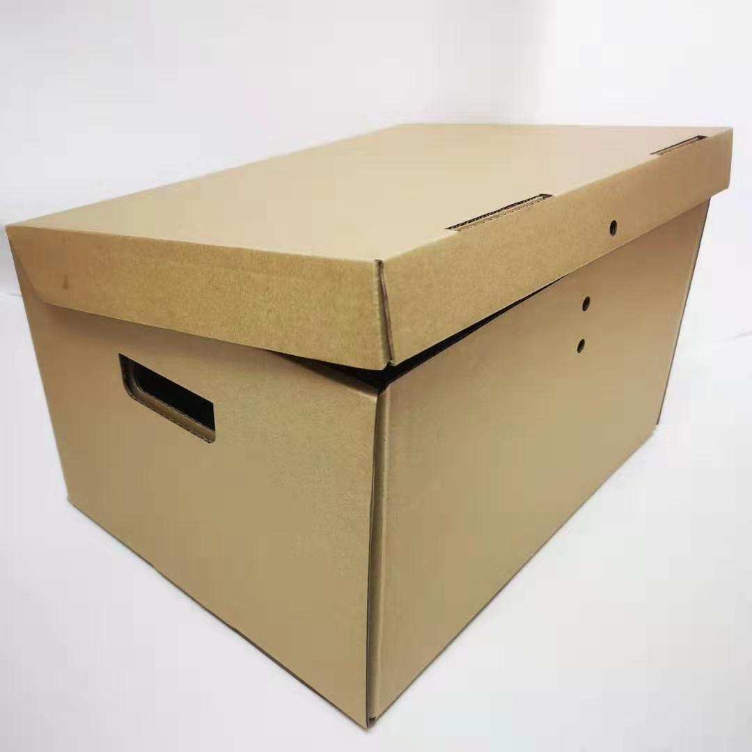 现货直销特硬高强度折叠搬家纸箱 储物箱办公文件整理箱纸箱定做