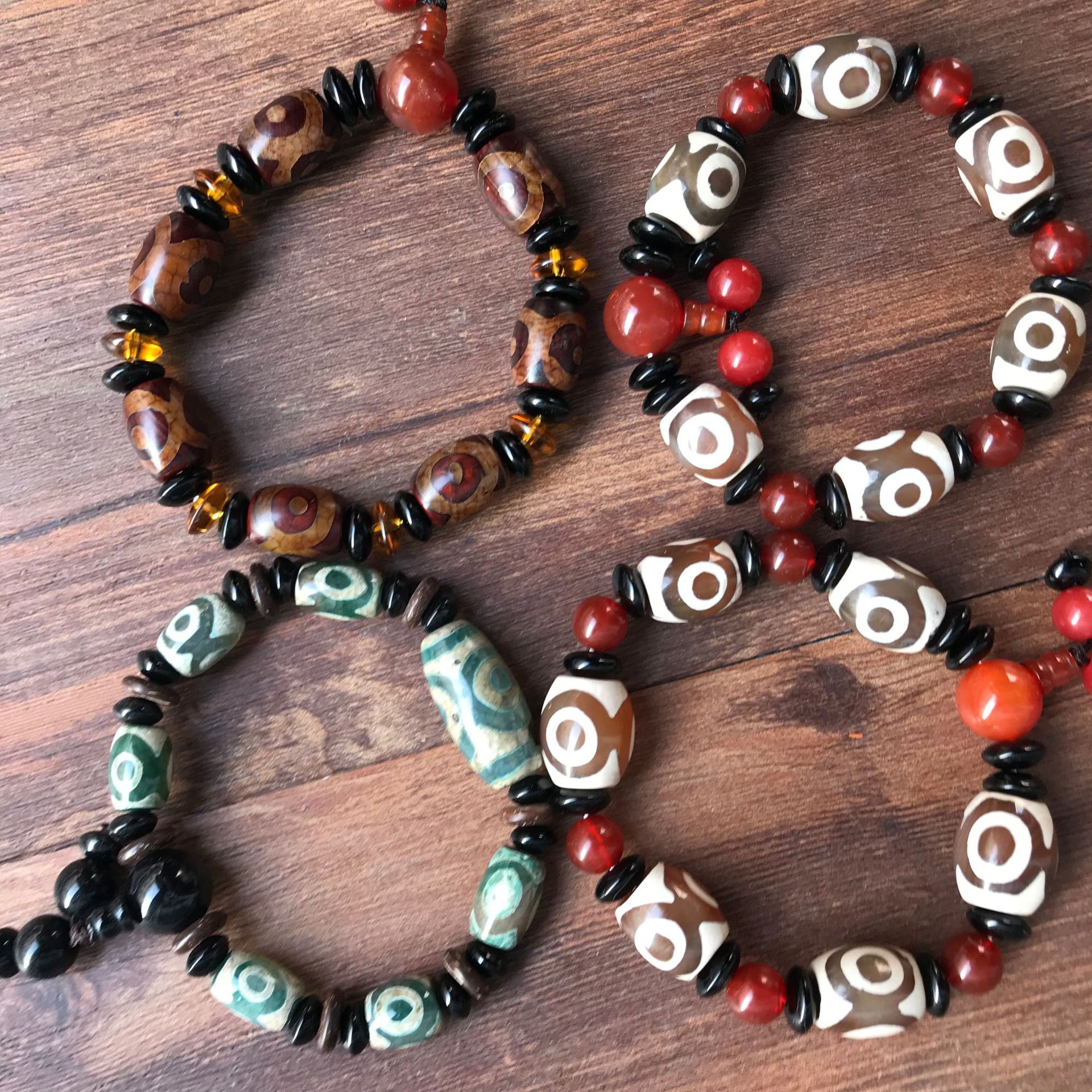 天竺老玛瑙手串旅游景区热销玛瑙手链佛珠庙会