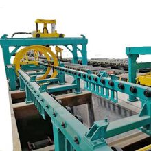 青岛自动化铸造生产线水平型有箱粘土砂造型线 汽车轮毂生产线