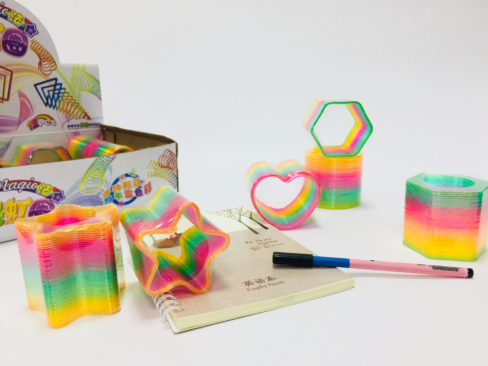 周业益智儿童异形彩虹圈玩具75651m