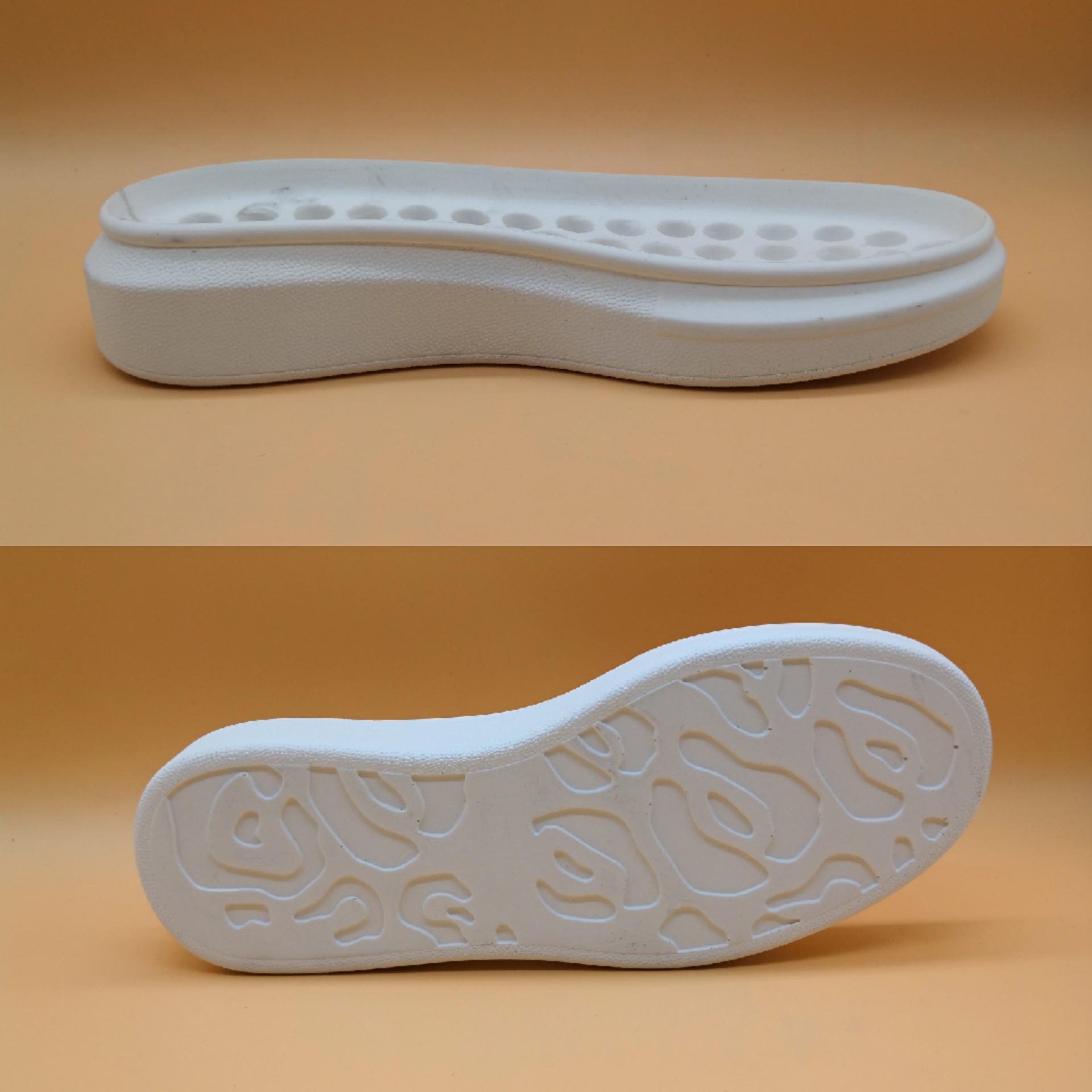 厂家直供 新款麦昆女士pu高温发泡鞋底 防滑耐磨大底鞋休闲运动款