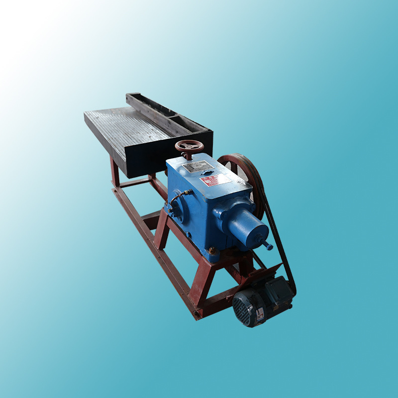 小型重选沙金设备铝合金选矿摇床水摇床玻璃钢耐磨床面传动箱配件