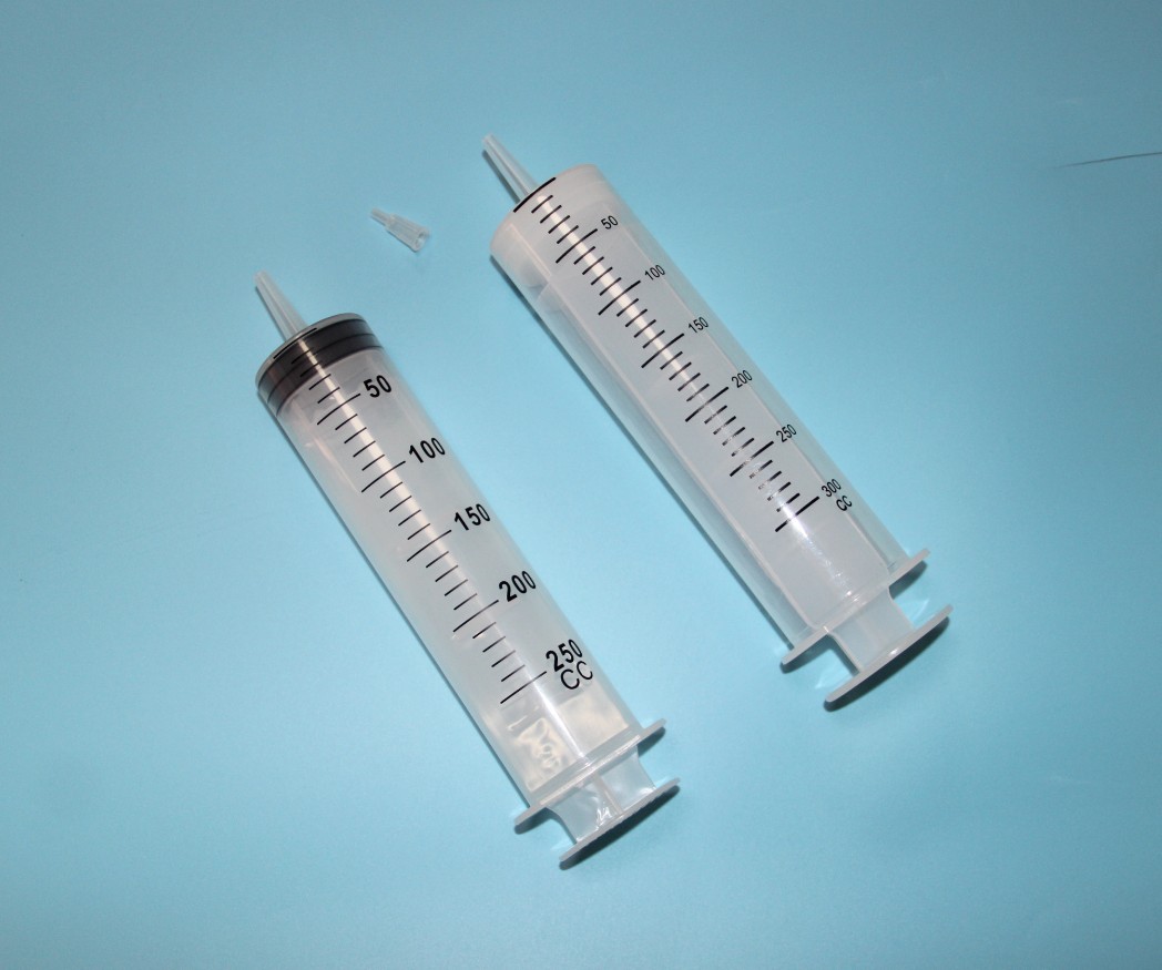 300/250/200毫升大号大容量塑料注射器针筒抽管喂食打胶 可定制