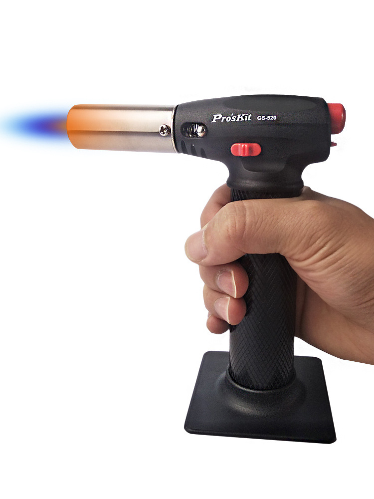 台湾宝工gs-520 专业户外自动点火瓦斯喷灯喷火枪 焊接专用