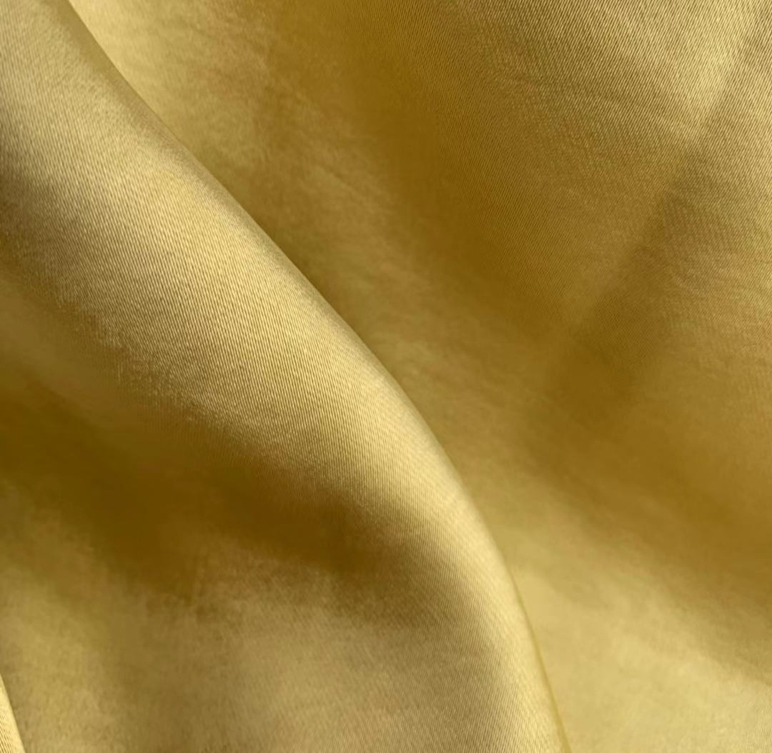 厂家现货 仿醋酸贡缎高档亮缎色丁全涤布料 阔腿裤衬衫晚礼服面料