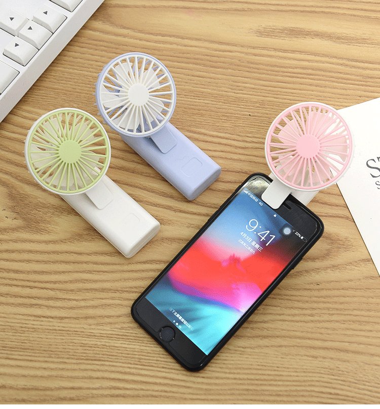 夏季新款迷你便携风扇创意便携带夹子usb充电随身手持小风扇