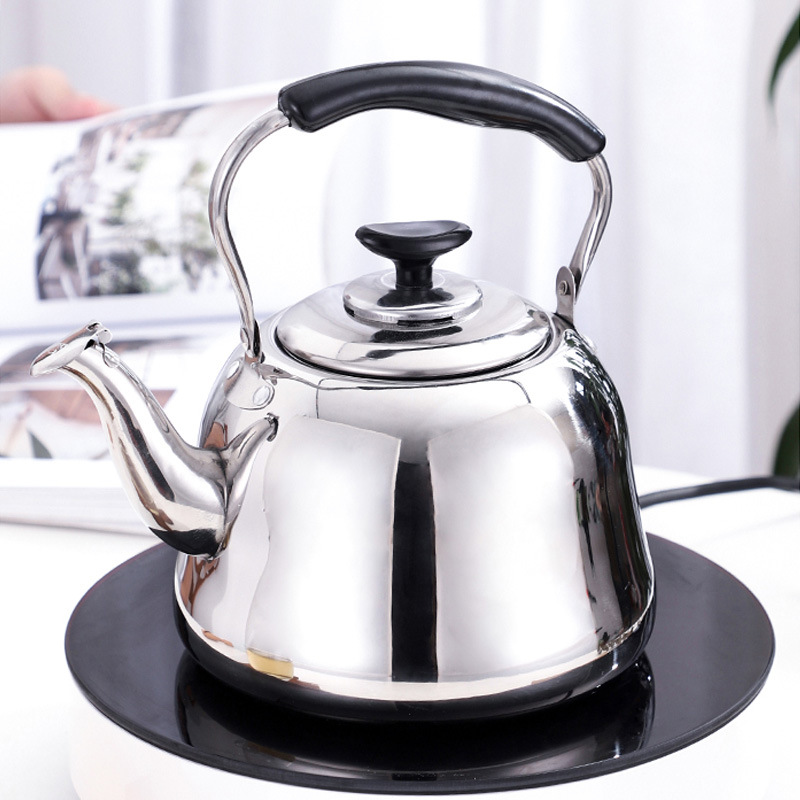厂家不锈钢鸣音烧水壶加厚无磁鸣笛燃气电磁炉带茶漏大容量煮水壶