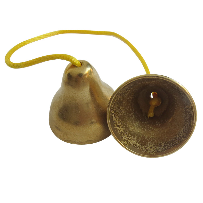 专业加厚小号铃铛碰钟撞钟幼儿园儿童学生音乐课打击乐器 铜碰钟