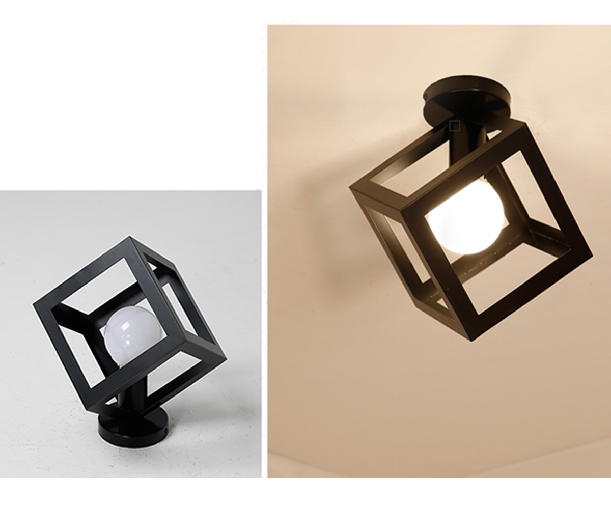 厂家吸顶灯四方立体现代简约客厅吸顶灯led走廊餐厅过道灯具批发