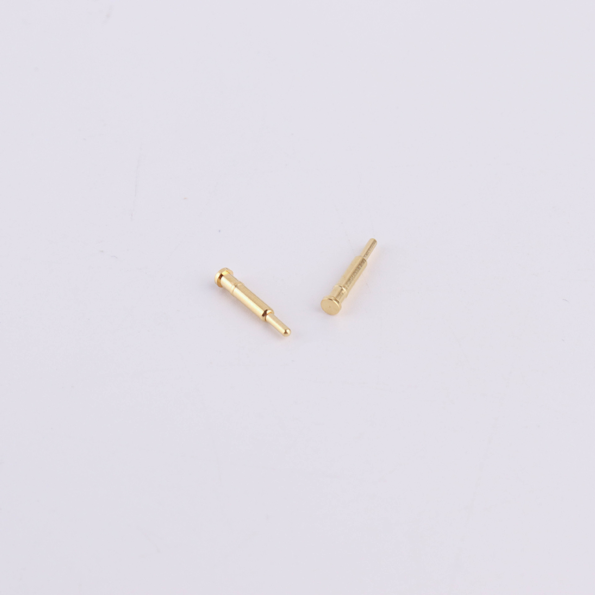 pogopin单头弹针2*3/4/5/6/8tws充电顶针 蓝牙耳机镀金弹针铜柱