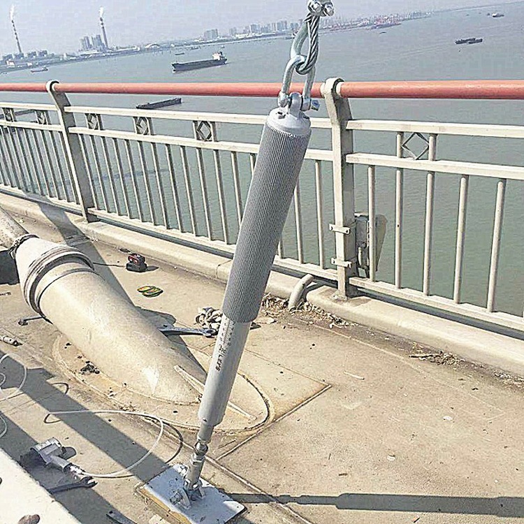 促销斜拉索防震阻尼器气油混合动力阻尼器桥梁抗台风阻尼器