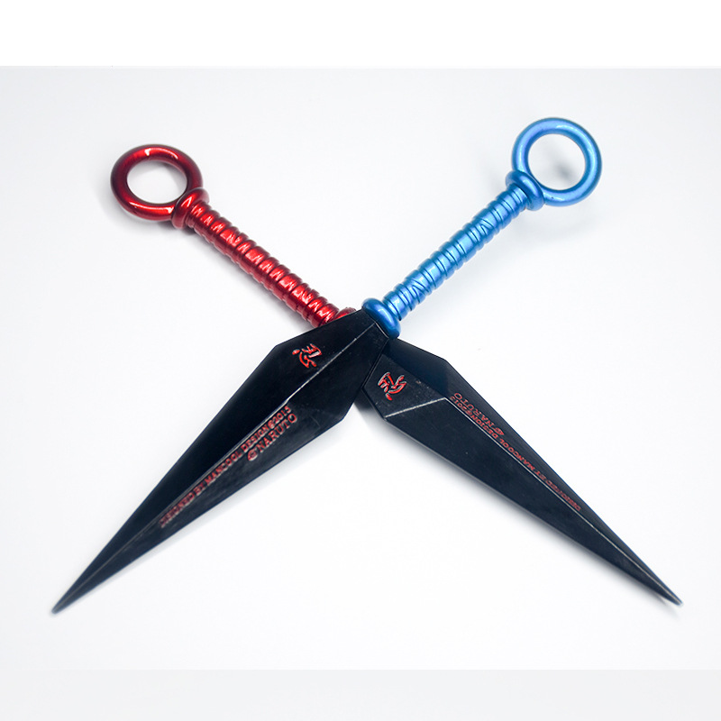 火影忍者武器 苦无 手里剑武器 合金兵器 22cm 不开刃道具模型