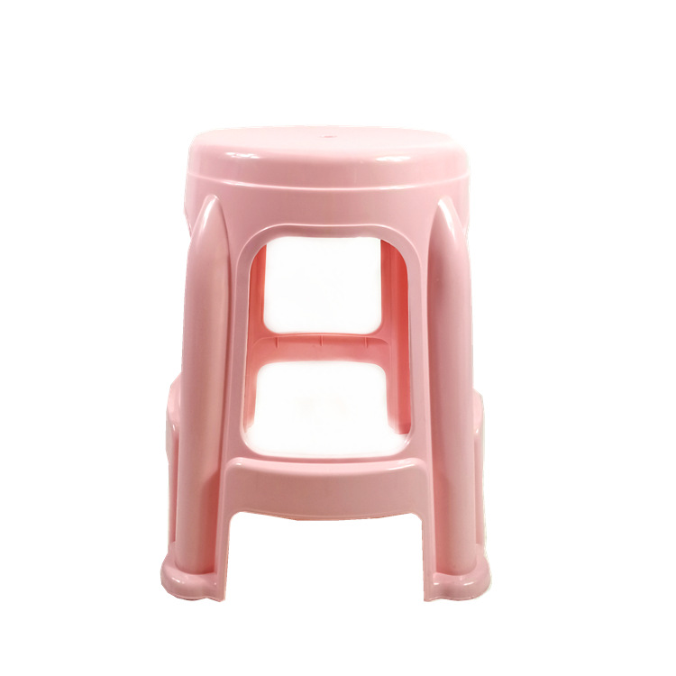 厂家直销家用塑料凳子成人时尚简约加厚圆凳子简约椅大排档高板凳