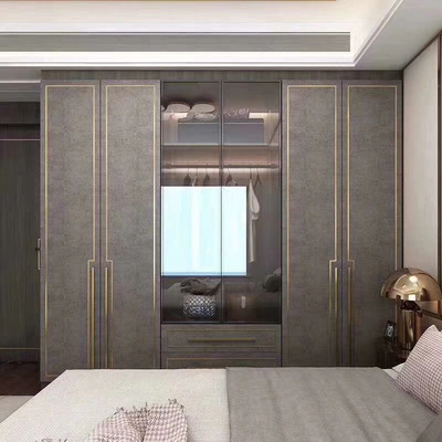 双饰面衣柜门 家居定制厨房橱柜门 衣柜北欧现代橱柜门