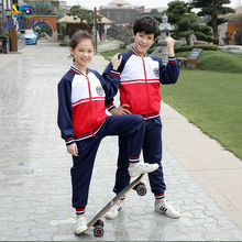 校服套装班服小学生运动服短袖夏季新款春秋幼儿园园服潮厂家批发