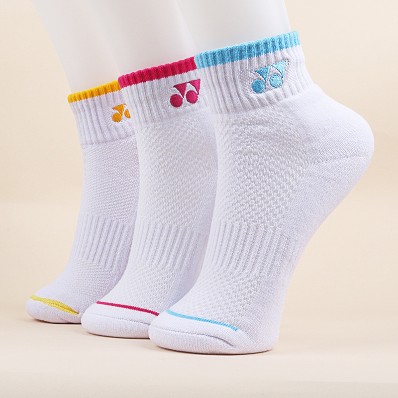 Thick Towel Bottom Badminton Socks Men's Outdoor Absorb Sweat Running Non-Slip Yy Athletic Socks Children's Mid-Calf Wholesale Foreign Trade