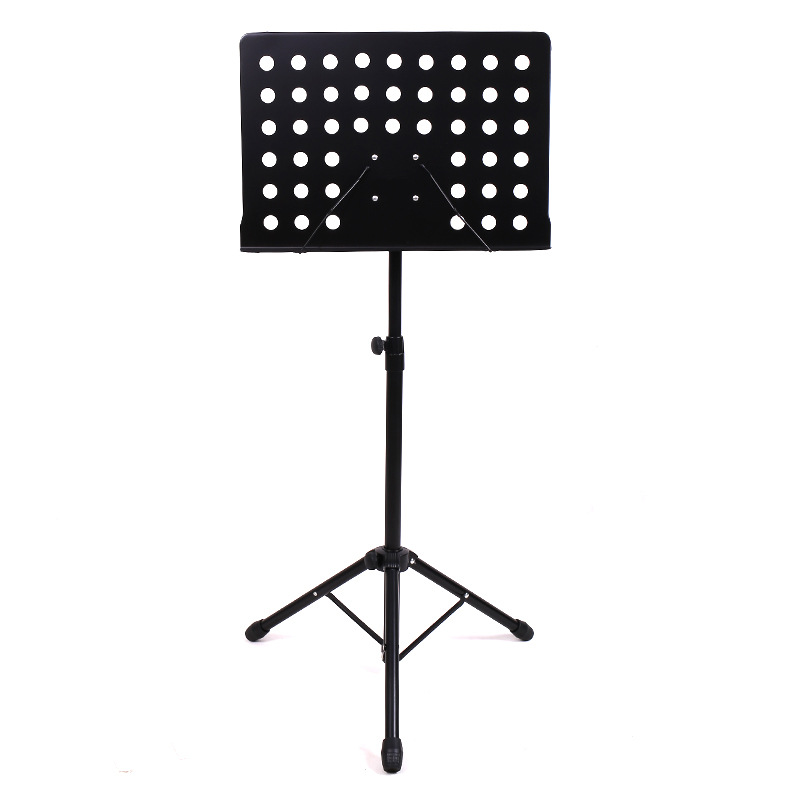 广东批发吉他台式琴谱架 通用乐器学生指挥大乐谱台 金属乐谱架