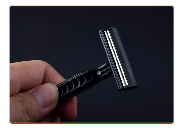 双色灰须刨一次性酒店剃须刀旅游名宿用品刮毛刀批发