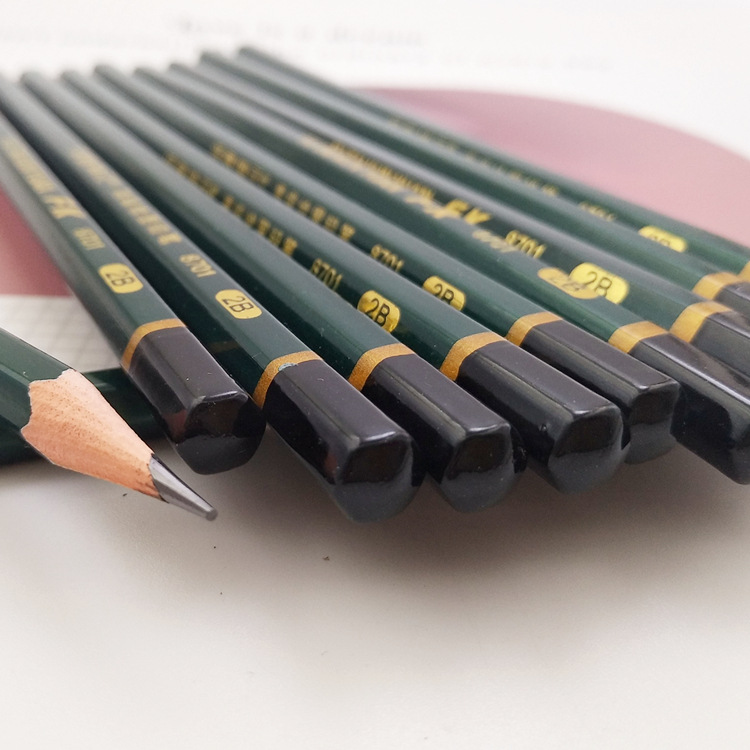 产地货源六角2b铅笔 学生考试专用涂卡铅笔 环保铅笔定制厂家批发
