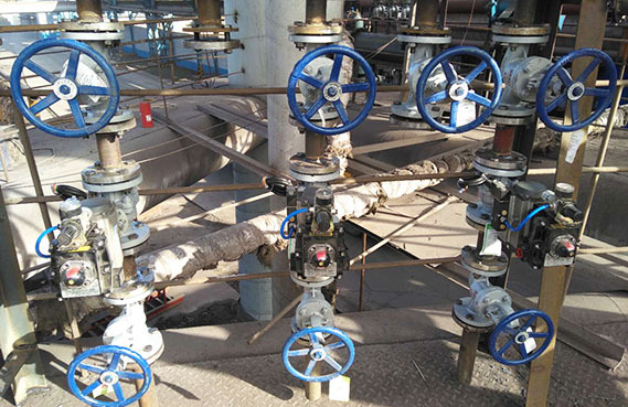 吉林钢厂5套直燃转炉煤气放散点火成功武汉海韵工程竣工