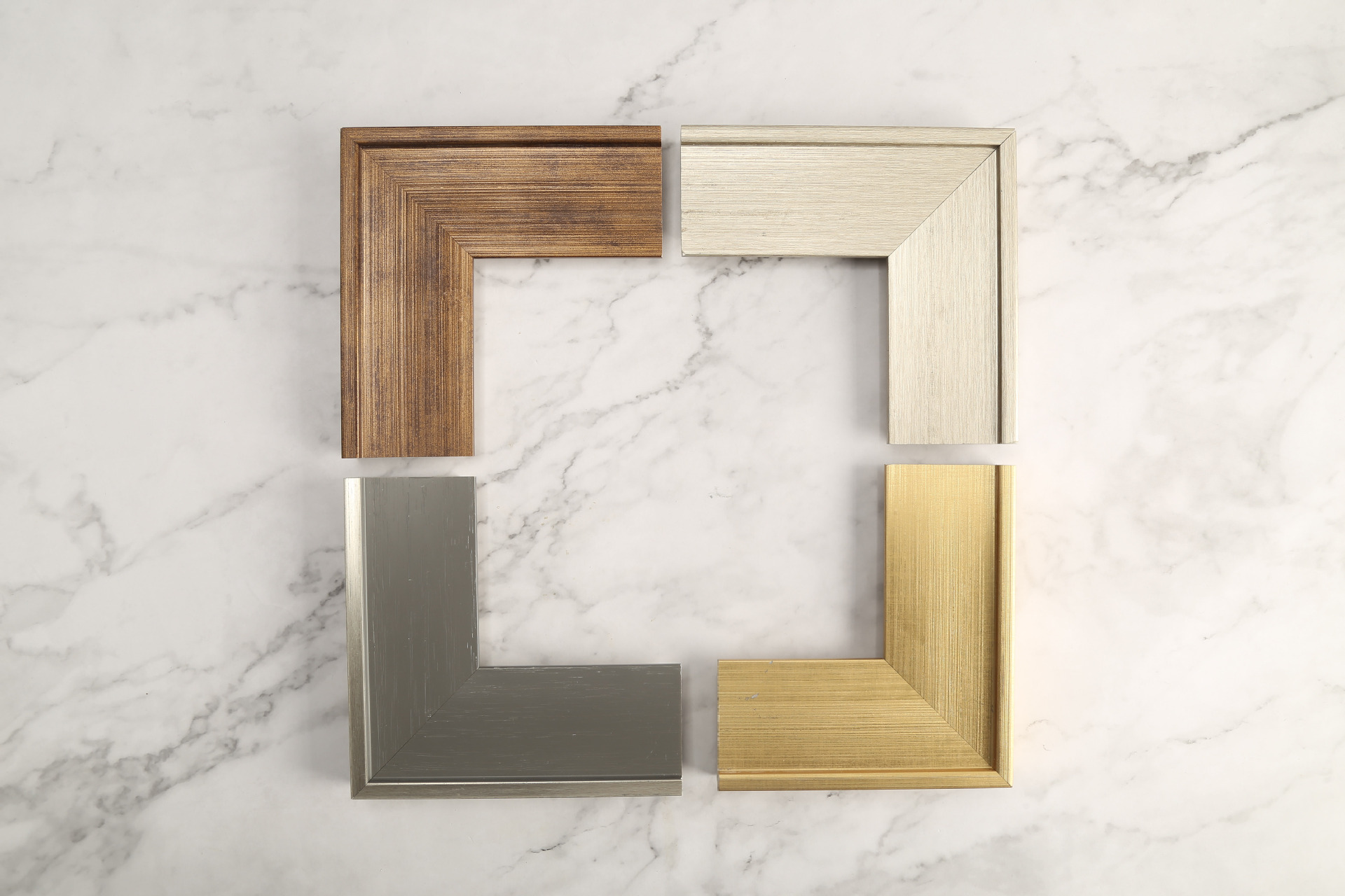 欧式实木画框线条现代简约可定制油画装裱框背景墙收边线条镜线条