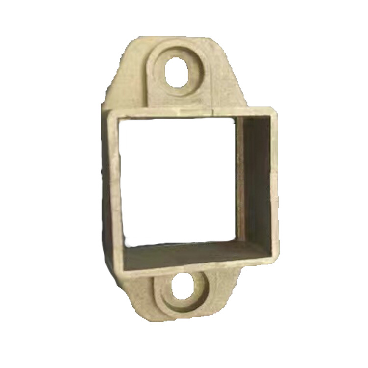 护栏铝艺配件可沉头底座耳座批发3535加厚铝艺固定座