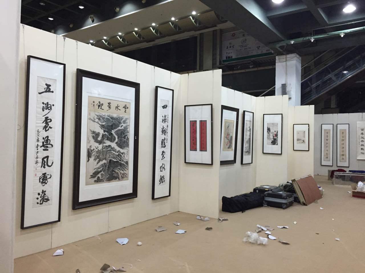画展展板书画展板活动展墙美术展板书画麻布展板乳胶漆板厂家