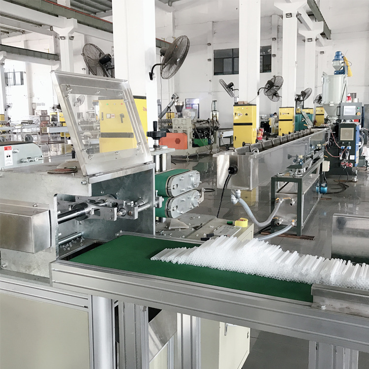 0成交0台工厂供应pla吸管挤出机降解材料吸管设备牛奶管挤出设备