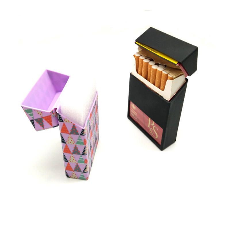 硅胶工厂生产定制烟盒套 欧美环保香烟盒套 现模硅胶收纳盒