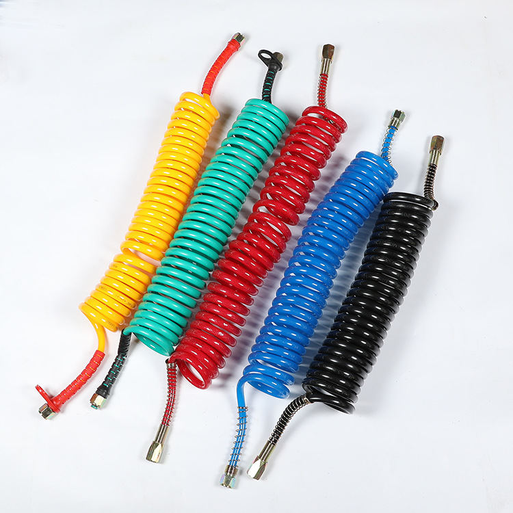 挂车气管螺旋弹簧管刹车气管半挂车货车高压管防爆pa11尼龙气管