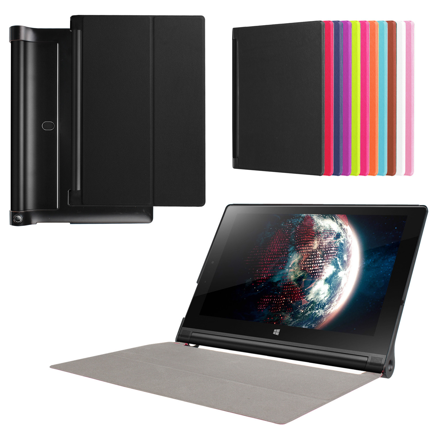 适用联想yoga tab yt3-x50fml皮套10英寸平板皮套卡斯特保护套