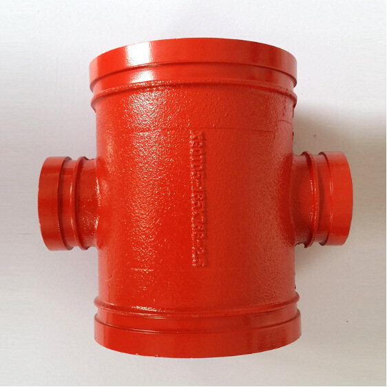 佛山现货供应 消防沟槽弯头三通四通国标沟槽阀门配件 管卡