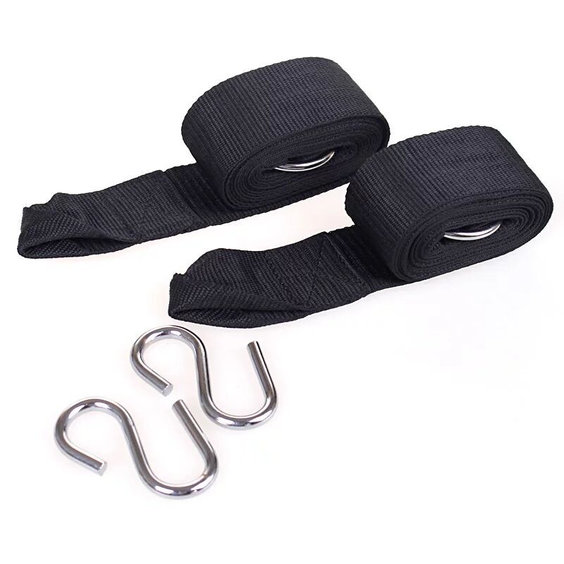 3米吊床绑绳绑带大号s勾 加宽加固绑 户外应急装备