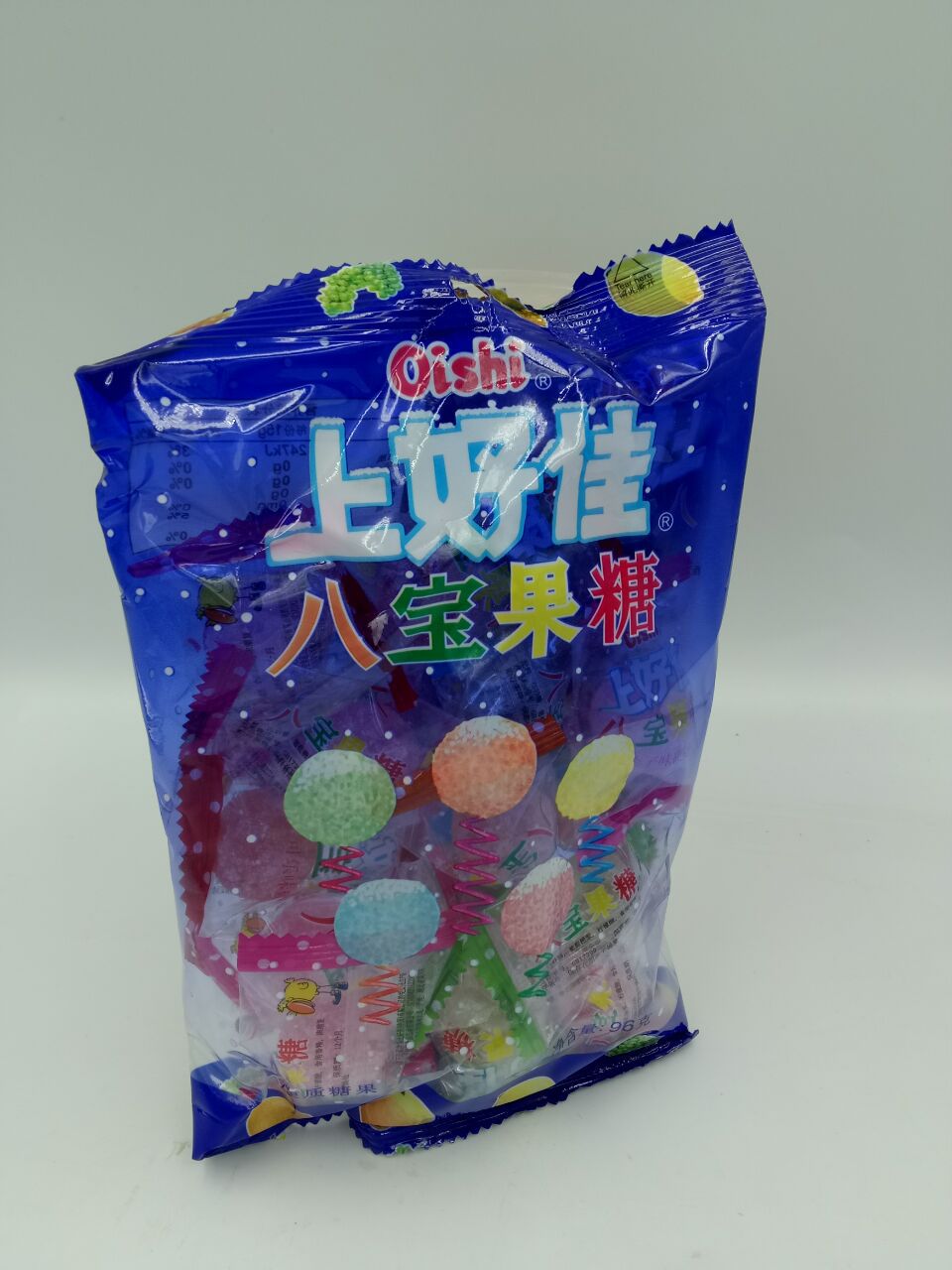 上好佳 96g八宝果糖 硬质糖果 休闲零食小吃 袋装糖果批发