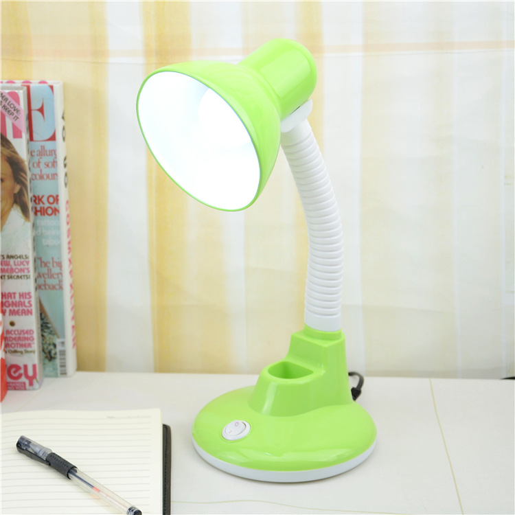 Children's Learning Desk Lamp Reading Eye Protection Led Plug-in Metal Table Lamp Student Writing Dormitory Foreign Trade Desk Lamp