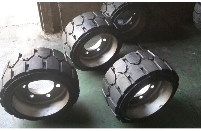 厂家生产各种型号 压配式实心轮胎 腹板式实心轮胎 支持定做