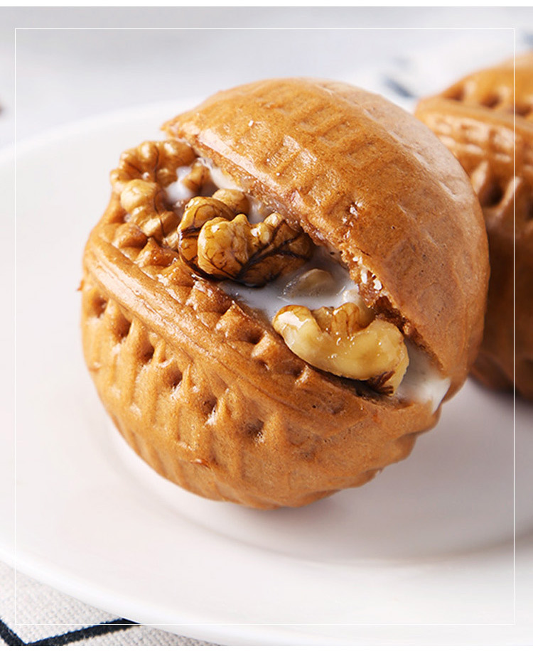 安井白巧克力酱核桃包360克10枚酒店餐饮商用特色半成品速冻早餐