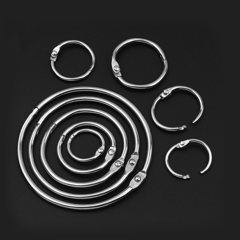 卡圈书圈 书环 装订铁圈 装订铁环 开口圈 钥匙扣