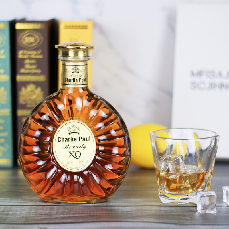 夜场洋酒批发查理保罗xo白兰地ktv酒吧用酒进口洋酒oem定制