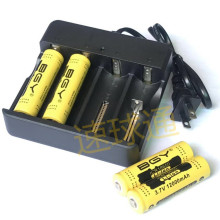 工厂销售BGY锂电池3.7V12000mah*4pcs配四充万能充外贸爆款亚马逊