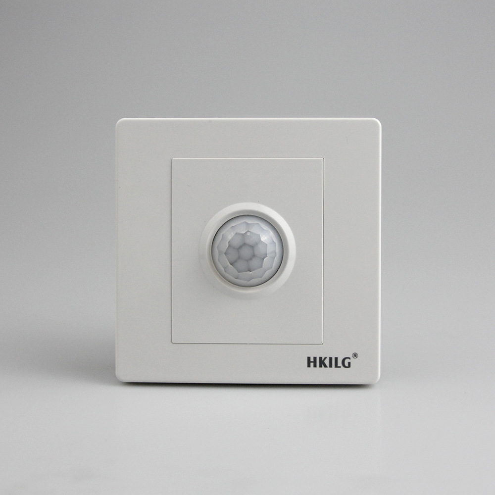 二线led人体感应开关楼道光电感控红外线感应延时智能自动开关灯