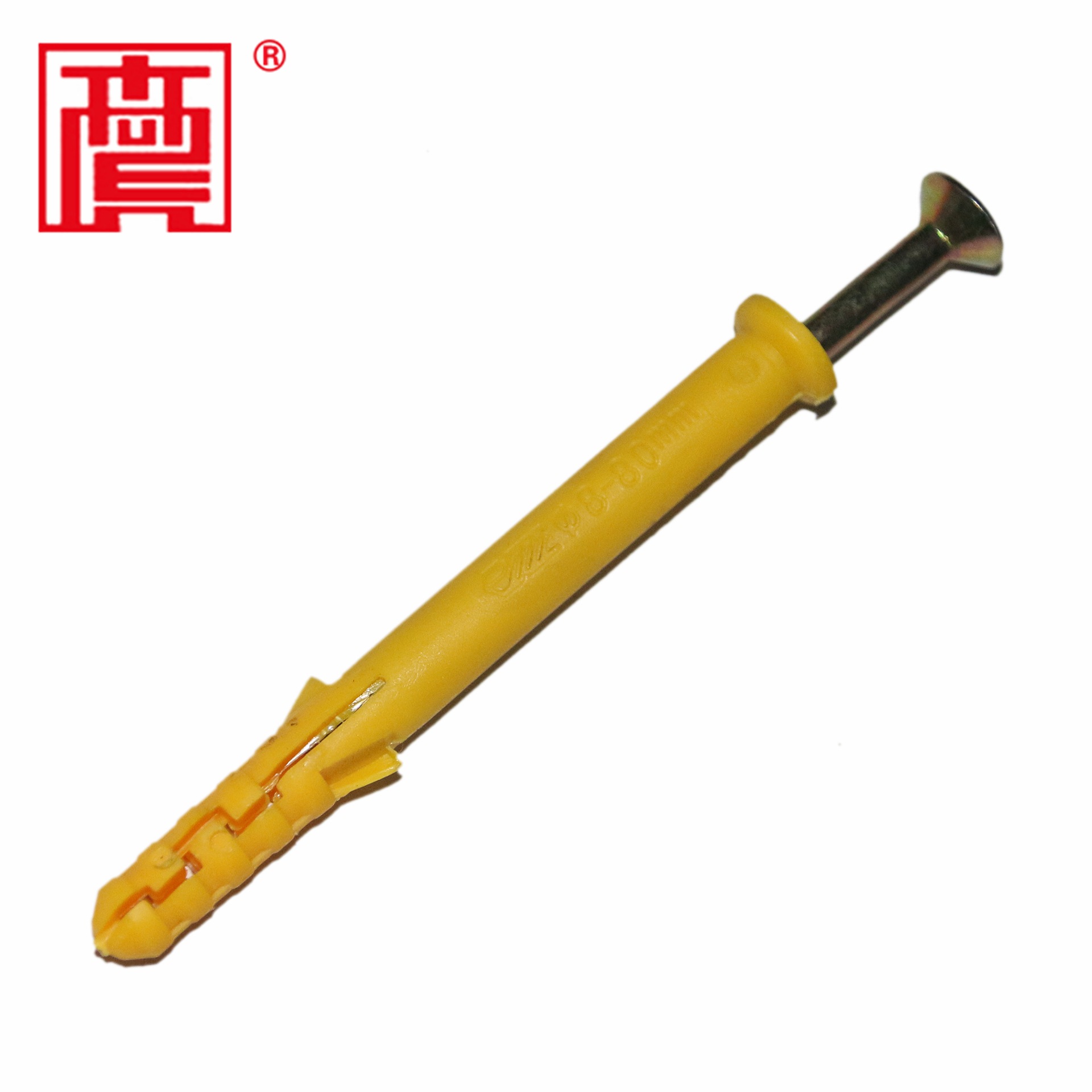 小黄鱼膨胀螺丝 国标塑料胀栓 尼龙胀塞厂家规格齐全量大从优