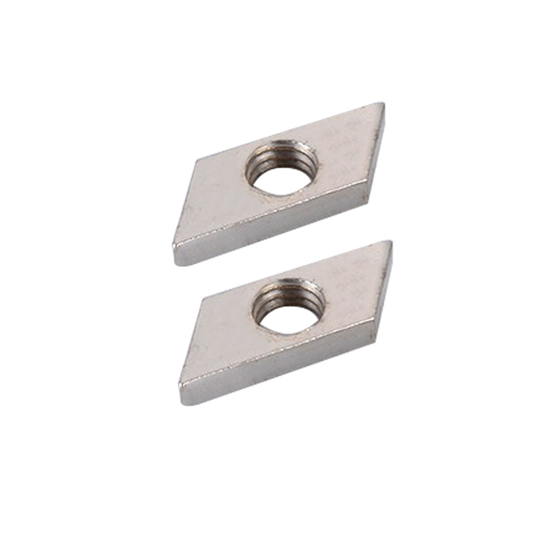 厂家直销 铝制 铝型材配件菱形螺母 3030/4040菱型螺母 螺母配件