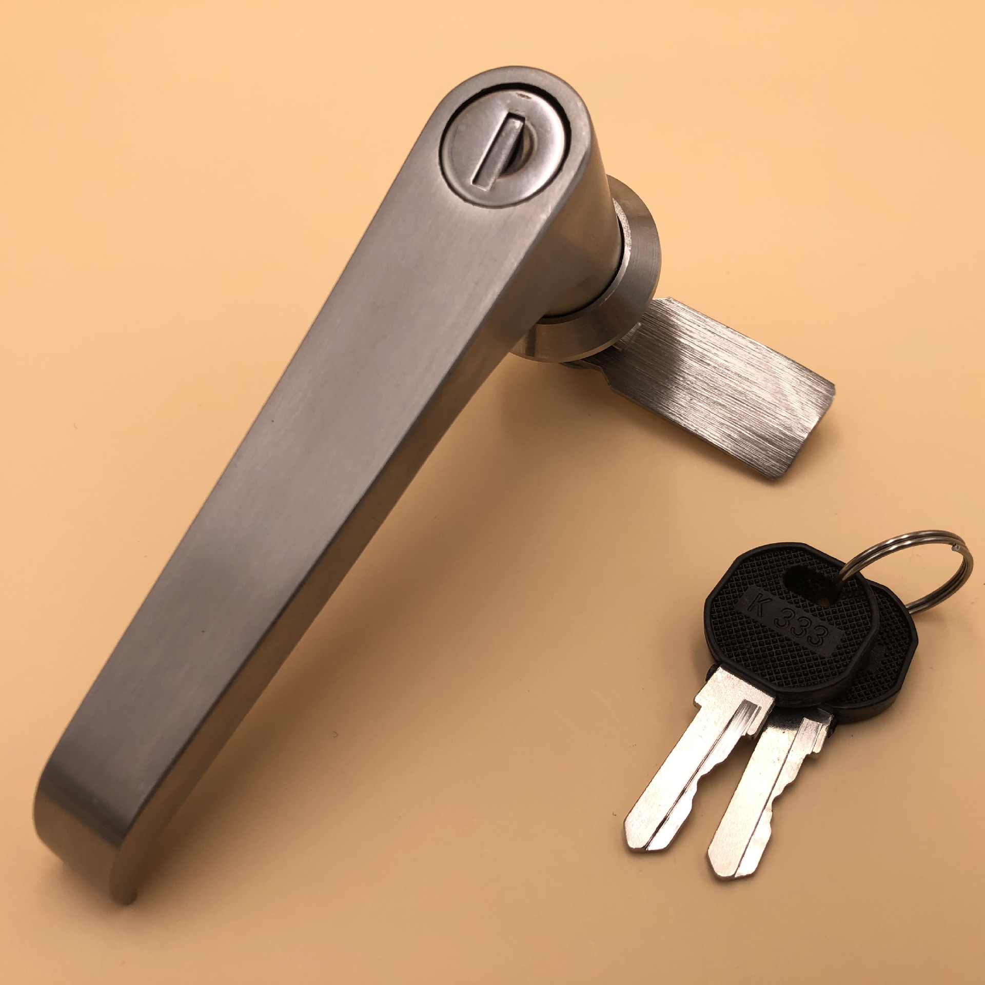 供应ms308-1s不锈钢执手锁 配电箱门锁 配电柜执手锁 电气柜门锁